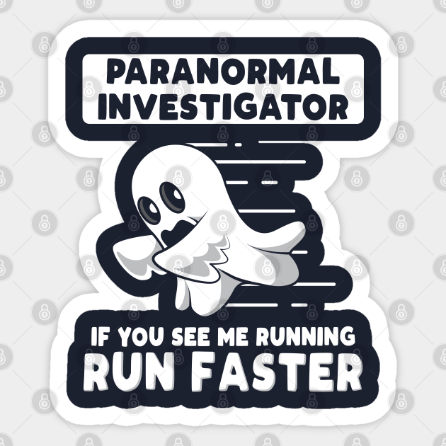 Ghost Hunting Paranormal Investigator Ghost Hunter Pegatina